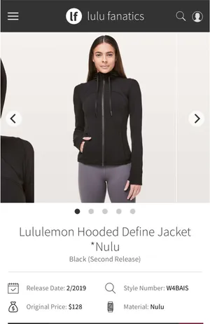 Lululemon Hooded Define Jacket *Nulu  thumbnail 13