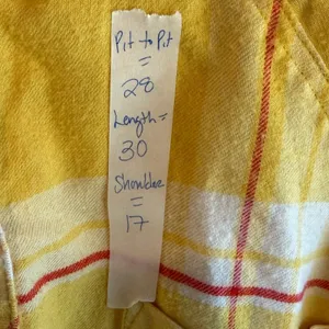 BDG 90’s Sunburst oversized indie cozy vacation Plaid Shirt size small thumbnail 5