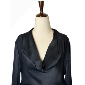 Maeve Plunge Vegan Leather Dress Women 0 Black Cowl Neck Mini Moto‎ Goth Sexy thumbnail 4