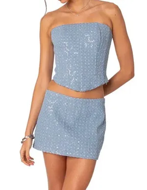 Edikted matching corset and mini skirt  thumbnail 1