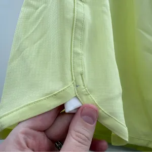 Prana Peak To Pavement Neon Yellow Skort Sz L NEW Activewear Athletic Outdoor‎ thumbnail 9