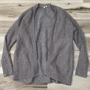 Anthropologie Moth Fuzzy Open Front Cardigan Sweater Women’s Small thumbnail 1