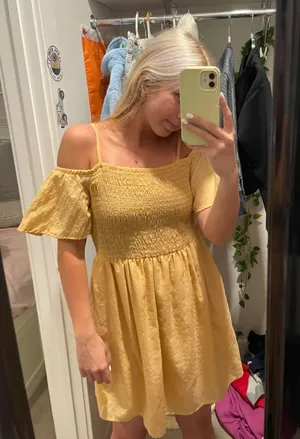 Lots of Love Yellow sun dress thumbnail 2