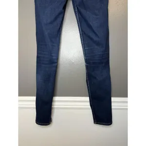 Abercrombie & Fitch Jeans Womens 6 28 Dark Wash Skinny Mid Rise Stretch Denim thumbnail 6