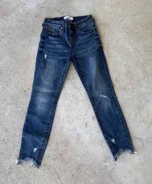 Pistola High Rise Distressed Skinny Jeans Women’s Size 25 Raw Hem Stretch Denim thumbnail 1