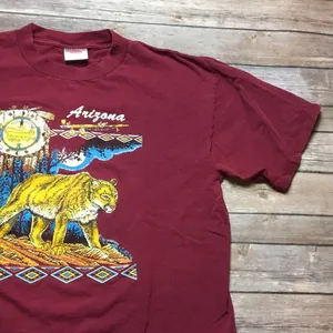 Vintage Maroon Arizona Tourist Tee thumbnail 1