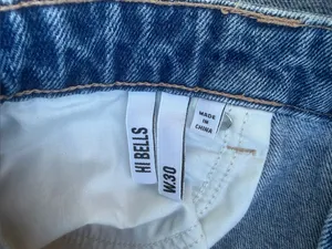 Wrangler denim shorts HI BELLS size 30 thumbnail 5