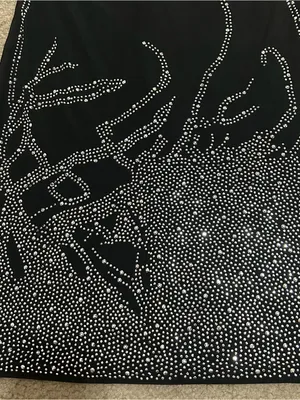 Unbranded Sheer Rhinestone Mesh Halter Mini Dress Festival Y2K Clubwear thumbnail 8