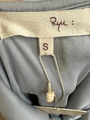 NWT Ryu by Anthropologie Gray/Ivory Lace Bodice Tulle Dress Size Small thumbnail 5
