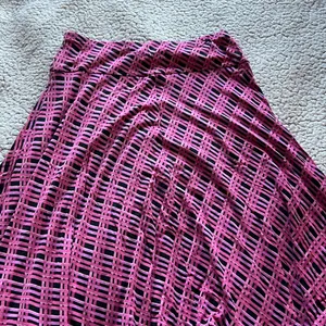 Pink Plaid Women's Skirt Size XS thumbnail 3