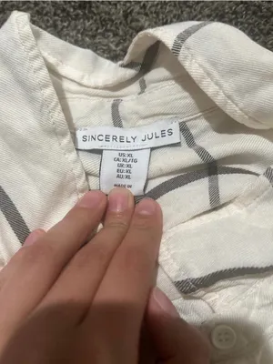 Sincerely Jules Women’s Flannel Size XL 0126 thumbnail 2