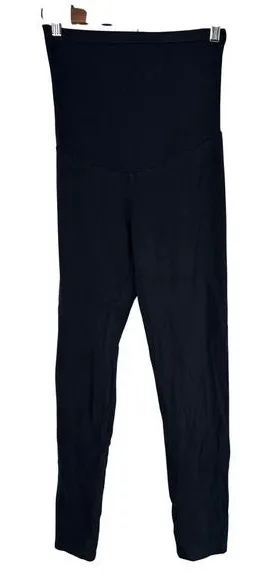 Motherhood Maternity Women Medium Black Leggings Versatile Casual Relaxed Lightweight thumbnail 1