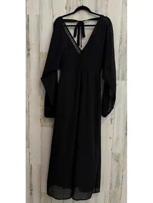 ASOS Women's Size us 6 Tall Maxi Bell Sleeves Gothic thumbnail 2