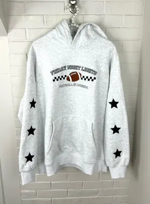 SunKissed Coconut Friday Night Lights Football Game Day Hoodie Size L thumbnail 1