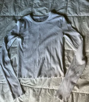 Arizona Jean Co. Long sleeve White Crop Top thumbnail 1