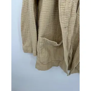 Madewell Blazer Women Small‎ Lightspun Dorset Gauze Slouchy Oversized Khaki thumbnail 4