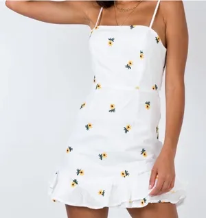 Princess Polly Chamberlain Sunflower Dress Size 4 thumbnail 1
