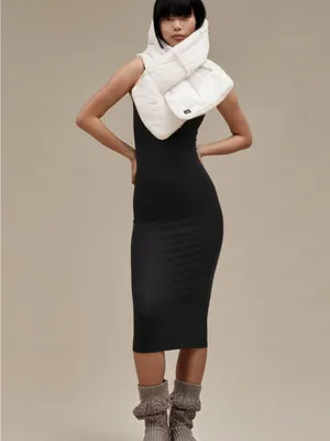 UGG Kenzie Black Sleeveless Maxi Slip Dress thumbnail 3