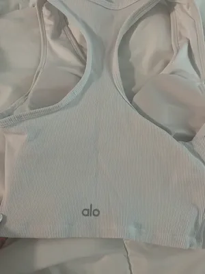 Alo Goddess Ribbed Top thumbnail 2