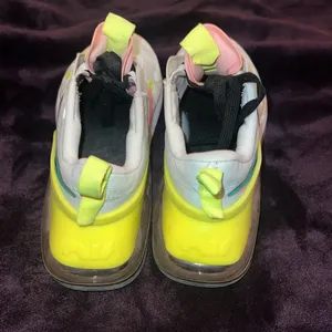 Nike White and Neon Pink‎ Sneakers thumbnail 3