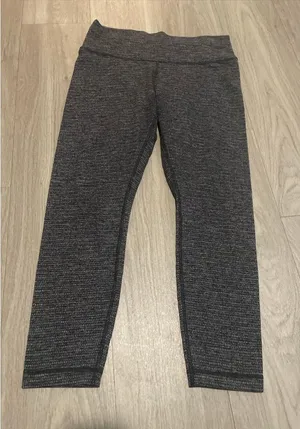 lululemon athletica Dark Gray Heather Leggings thumbnail 1