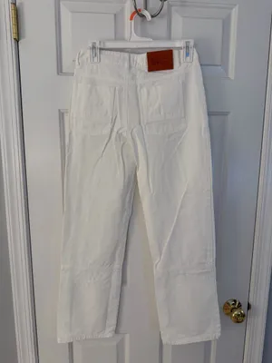 Princess Polly Cargo Jeans White thumbnail 2