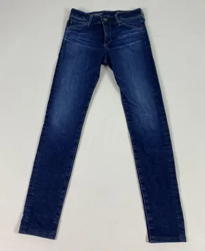 AG Adriano Goldschmied Farrah Skinny Jeans‎ Womens 25R Blue Wash Stretch Denim thumbnail 1