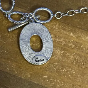 Lia Sophia Coast to Coast mother of pearl necklace thumbnail 5