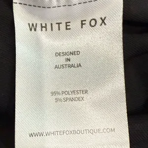 White‎ Fox Get Closer Black / White Graphic Print Mesh Mini Tube Dress Size XL thumbnail 7