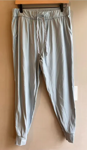 SAGE Collective Light Blue Women’s Drawstring Jogger Pants Size M thumbnail 1