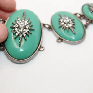 Turquoise Rhinestone Bracelet thumbnail 5