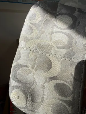 Vintage Coach Legacy Signature Optic Turnlock Flap Wristlet thumbnail 9
