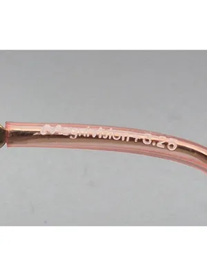 Vintage 1980s Magnivision +3.25 Reading Glasses Oversized Pink Retro Frames thumbnail 7