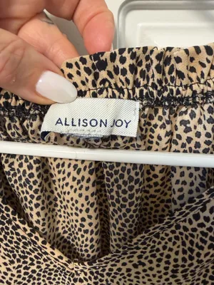 Boutique XL Leopard Print XL Blouse Brown thumbnail 2