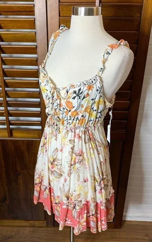 Coco + Jaimeson Bali Floral Babydoll Dress thumbnail 2