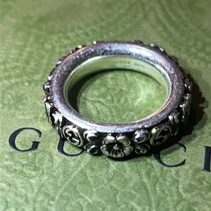 Gucci Interlocking G Flower Ring Ag925 thumbnail 3