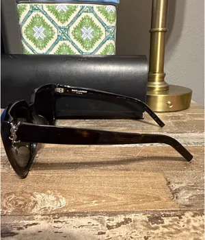 Yves Saint Laurent Tortoise Cat Sunglasses thumbnail 4