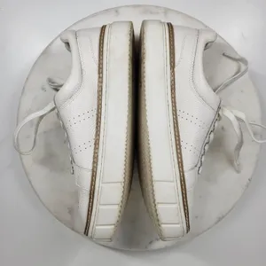 Vince Camuto Rezelli Platform Sneakers Womens 7.5 White Leather Lace-Up Shoes thumbnail 7