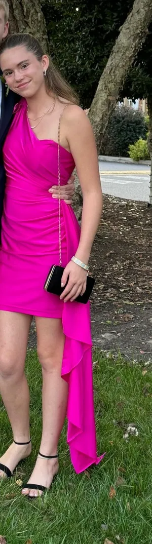 Pink homecoming dress thumbnail 1