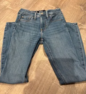 Hollister Womens Mid-Rise Super Skinny Ankle Denim‎ Jeans W23 L26 thumbnail 1