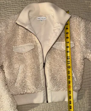 Express x Negin Mirsalehi Plaid Bomber Jacket Women’s XS thumbnail 3