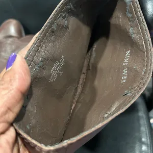 Nine West Brown Heeled Boots thumbnail 10