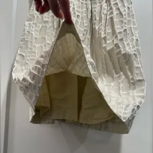American Eagle Cream Strapless‎ Dress Size 6 thumbnail 4
