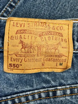 Vintage Levi’s 1999 90’s 550 Relaxed Fit Tapered Leg Size 8‎ Regular thumbnail 4