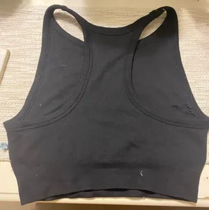 Black Sports Bra thumbnail 2