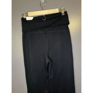 OFFLINE By Aerie Leggings Womens Medium Black Foldover Hi Rise Flare Yoga Pants thumbnail 5