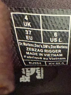 Dr. Martens NEW Women's Zebzag Rigger Laceless Boot Size 6 #267012 thumbnail 6
