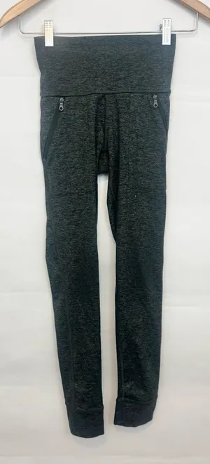 American Eagle Aerie Offline The Hugger Hi Rise Legging heathered green XS thumbnail 1