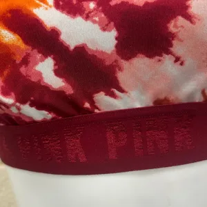 Victoria's Secret PINK Ultimate Tie Dye sports bra size M thumbnail 4
