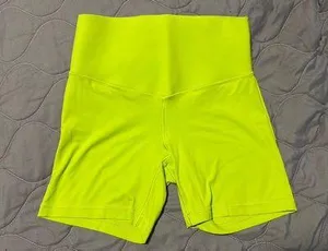 Aerie Neon Yellow Shorts thumbnail 1